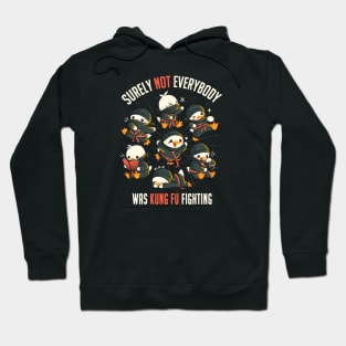 Surely Not Everybody Was Kung Fu Fighting Duck Ninja by Tobe Fonseca Hoodie